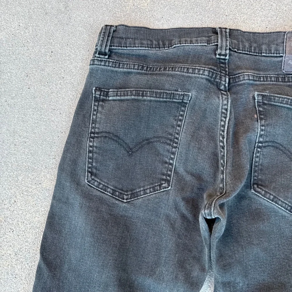 Levi's 511 Slim Fit Jeans Mens 30x30 Faded Black Denim Pants